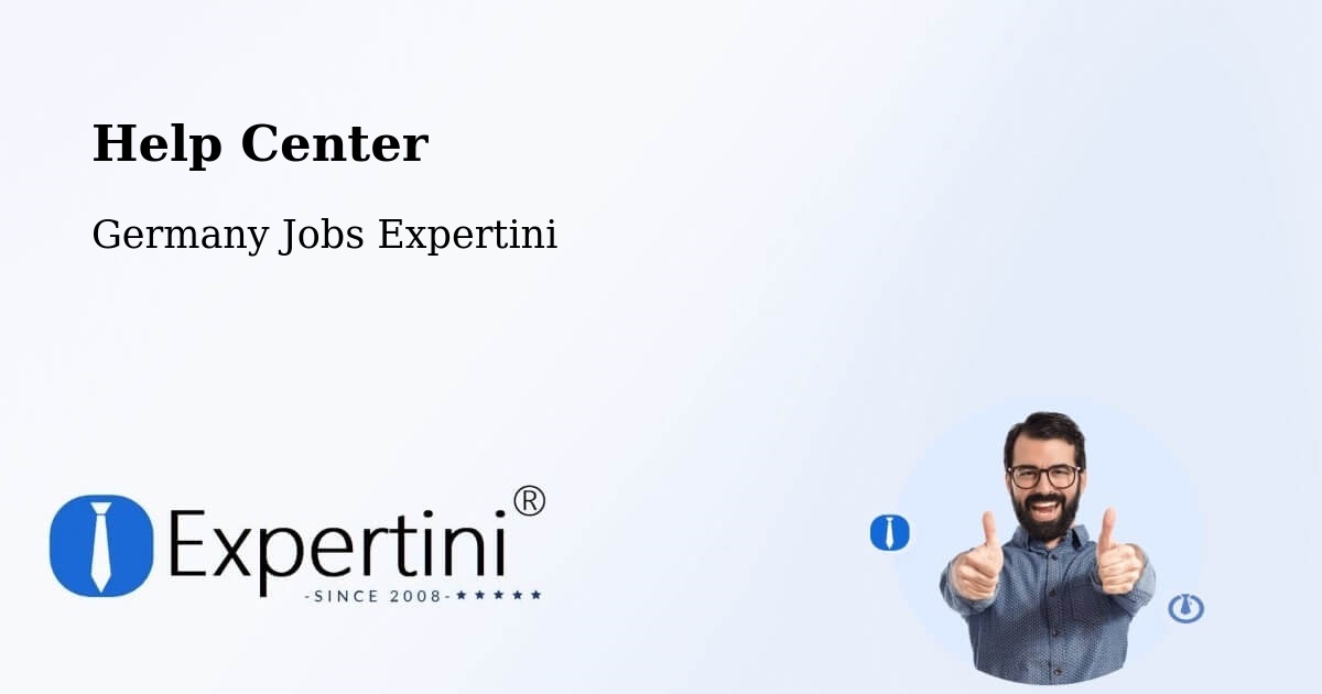 Help Center - Germany Jobs Expertini