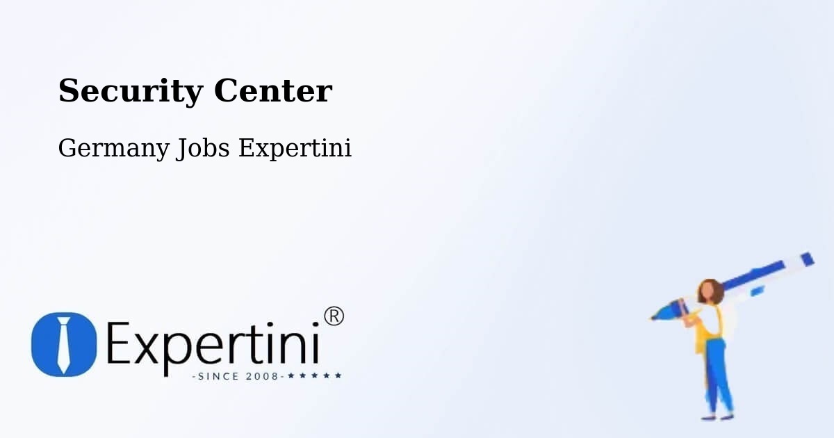 Security Center - Germany Jobs Expertini